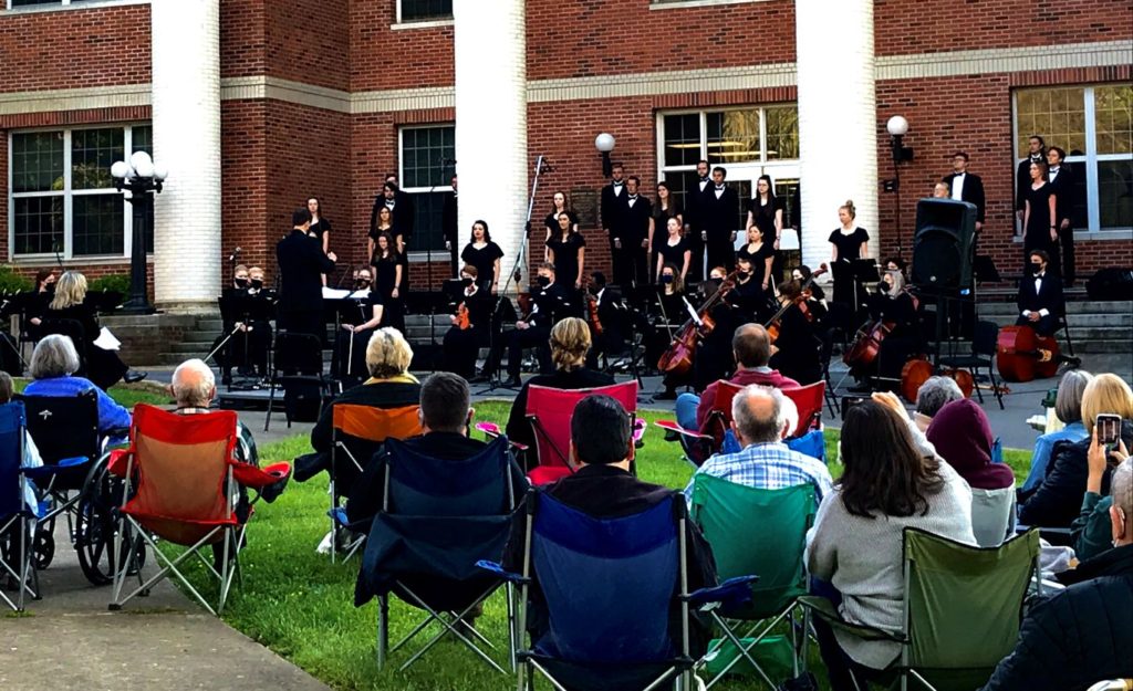 Milligan Outdoor Spring Concert A Success – Milligan Stampede